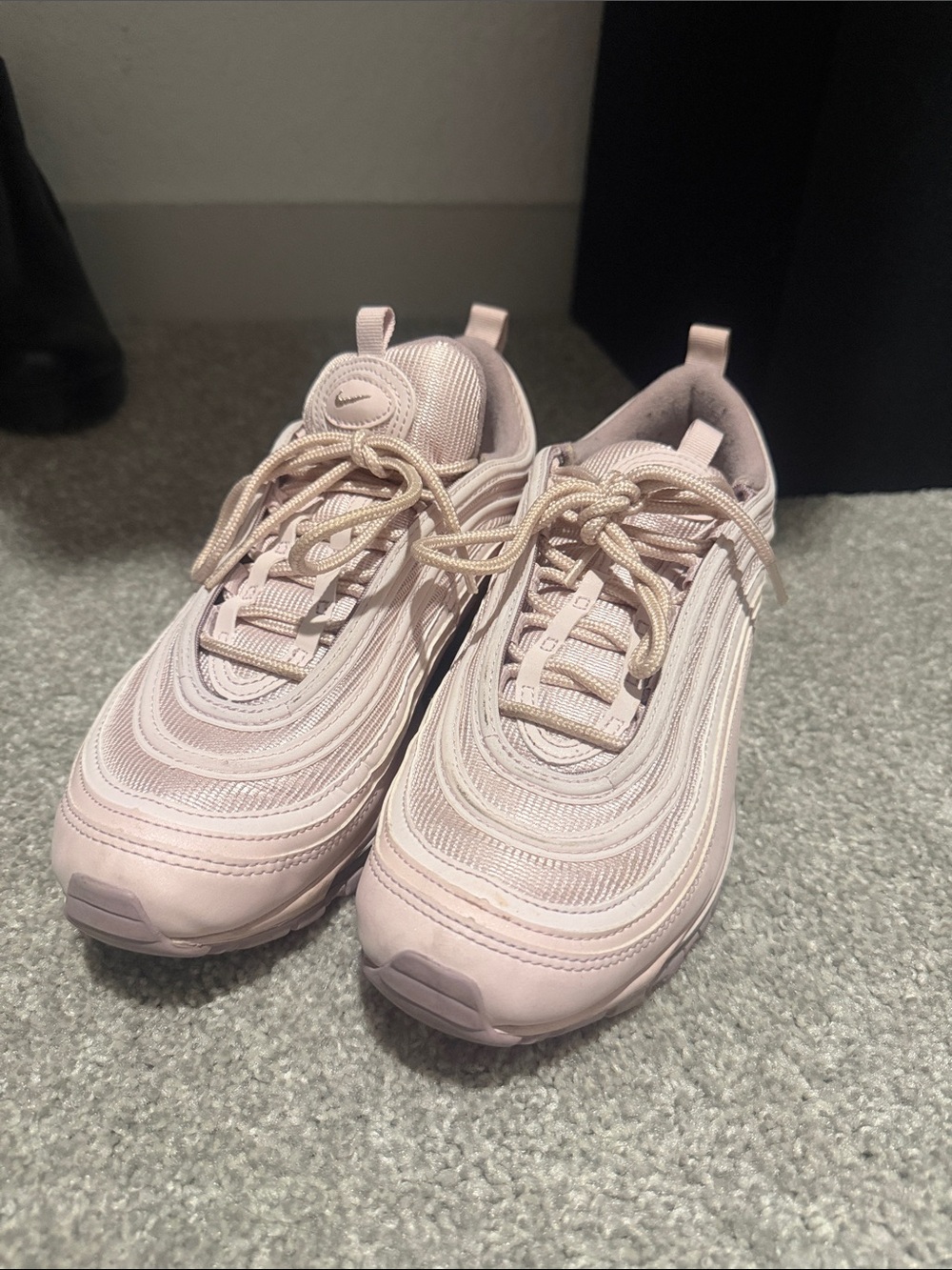 Nike Women’s Light Pink Air Max 97 Style Sneakers